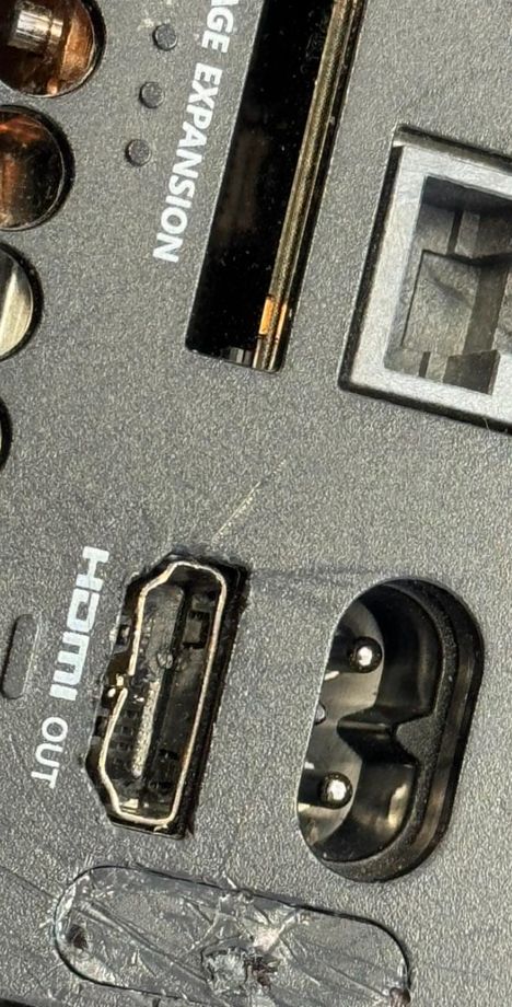 broken hdmi port