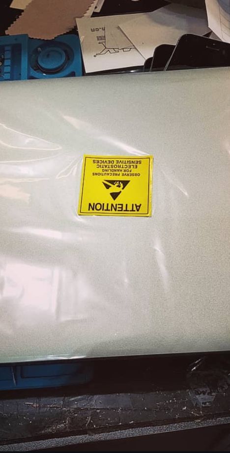 imac packagd in plastic